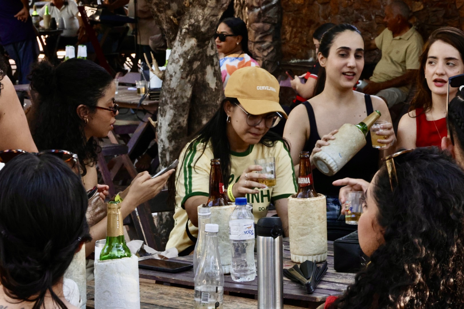 Encontro da edição boêmia em um bar do Centro Histórico