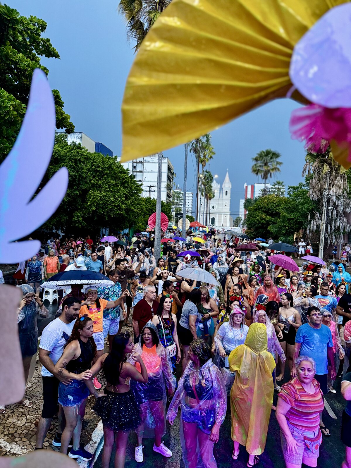 Celebração do Bloco das Curicas na Avenida Antonino Freire