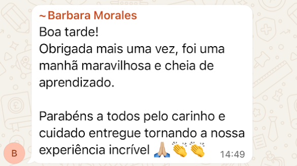 Depoimento de Barbara Morales sobre o City Tour