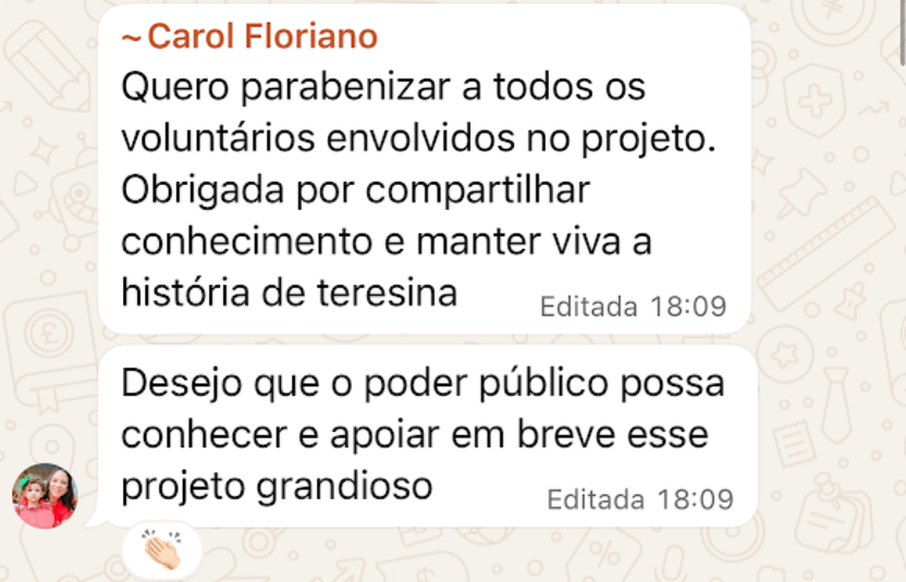 Depoimento de Carol Floriano sobre o City Tour